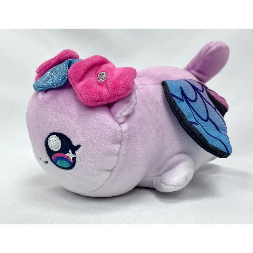 Aphmau Meemeow Purple Fairy Kitty Cat Wings Plush 5.5